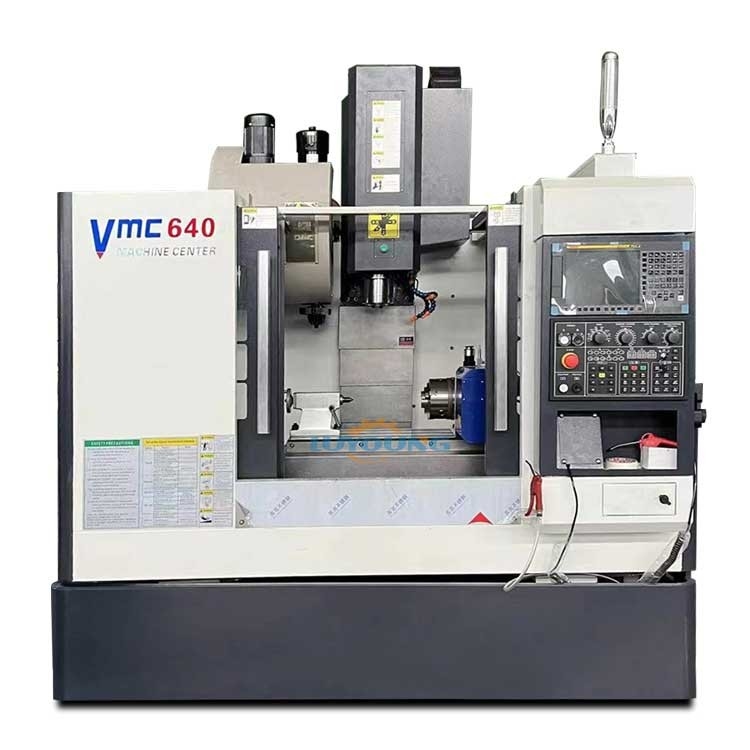 VMC 640 4th Axis Cnc Milling Machine Module Process 4 Axis Cnc Vertical ...